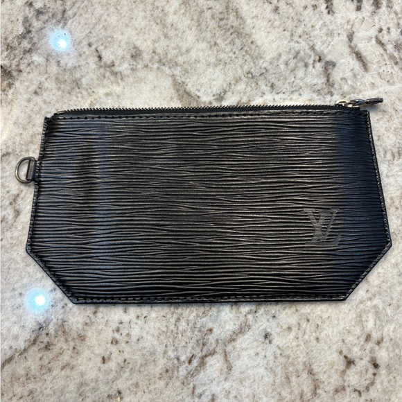 Louis Vuitton Black Epi Pouch excellent condition!!